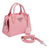 Prada “Kristen” Mini Handbag in Petalo Pink Safiano Calf Leather