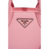 Prada “Kristen” Mini Handbag in Petalo Pink Safiano Calf Leather