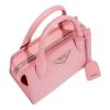 Prada “Kristen” Mini Handbag in Petalo Pink Safiano Calf Leather