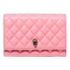 Alexander McQueen "Skull" Shoulder Bag in Quilted Calf Leather