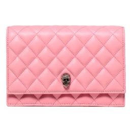 Alexander McQueen "Skull" Shoulder Bag in Quilted Calf Leather