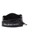 Balenciaga "Classic City" Satchel in Arena Leather - Black