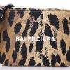 Balenciaga Mini Camera Bag in Soft Calf Leather - Leopard Print