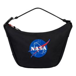 Balenciaga “Nasa” Logo Sling Shoulder Bag in Recycled Nylon