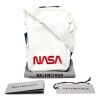 Balenciaga “Nasa Logo” Phone Holder in Recycled Nylon - White