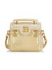 Balmain “B-Buzz 23” Handbag in Calf Leather - Metallic Gold