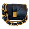 Balmain Small "1945" Nylon Monogram Crossbody/Shoulder Bag