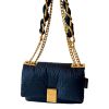 Balmain Small "1945" Nylon Monogram Crossbody/Shoulder Bag