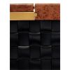 Bottega Veneta "BV Snap" Clutch in Posh Woven Napa Leather