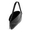 Bottega Veneta Flap Shoulder Bag in Weaved Patent Leather