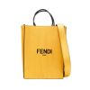 Fendi Roma 2 Way Tote/Crossbody Bag in Calf Leather -Yellow