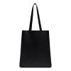 Fendi “Roma” Large Emb. Logo Tote Bag in Calf Leather - Black