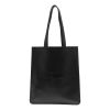 Fendi “Roma” Large Emb. Logo Tote Bag in Calf Leather - Black