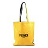 Fendi “Pack Box” Large Tote Bag in Supple Calf Leather - Yellow