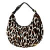 Fendi “Fendigraphy” Shoulder Bag in Shearling Fur - Animal Print