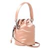 Fendi “Mon Tresor” Mini Bucket Bag in Opulent Nylon - Baby Pink