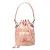 Fendi “Mon Tresor” Mini Bucket Bag in Opulent Nylon - Baby Pink