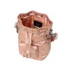 Fendi “Mon Tresor” Mini Bucket Bag in Opulent Nylon - Baby Pink