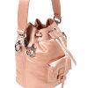 Fendi “Mon Tresor” Mini Bucket Bag in Opulent Nylon - Baby Pink