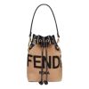 Fendi “Mon Tresor” Mini Bucket Bag in Soft Shearling (Lambskin)