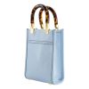 Fendi Mini "Sunshine" Shopper Tote in Calf Leather - Baby Blue