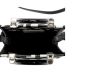 Fendi Sunshine Mini Crossbody Bag - Black/White Calf Leather