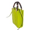 Fendi Mini "Sunshine" Calf Leather Shopper/Tote - Wasabi Green