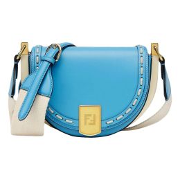 Fendi "Moonlight" Crossbody Bag in Luxurious Calf Leather