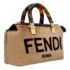 Fendi Roma “By The Way” Mini Crossbody Bag in Shearling Fur