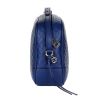 Gucci “Bree” MicroGuccissima Calf Leather Blue Crossbody Bag