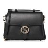 Gucci "Interlocking GG" Shoulder Bag in Luxurious Calf Leather