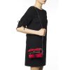 Gucci "Ophidia" Shoulder Bag in Suede/Textured Patent Leather