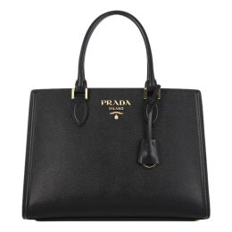 Prada Large Satchel in Luxurious Safiano Calf Leather