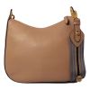 Prada Vitello Daino Calf Leather Shoulder Bag w/ Web Strap