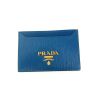 Prada Small Card Holder/Wallet in Soft Vitello Move Calf Leather