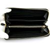 Prada Wrap-Around Zipper Wallet in Vitello Move Calf Leather