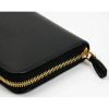 Prada Wrap-Around Zipper Wallet in Vitello Move Calf Leather