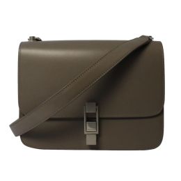 Saint Laurent "Carré" Shoulder Bag in Soft Calf Leather