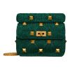 Valentino Garavani Roman Stud Knitted Cashmere Shoulder Bag