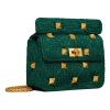 Valentino Garavani Roman Stud Knitted Cashmere Shoulder Bag