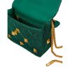 Valentino Garavani Roman Stud Knitted Cashmere Shoulder Bag