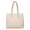 Versace “La Medusa” Tote Bag in Quilted Calf Leather - Ivory