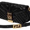 Versace Greca Goddess Quilted Calf Leather Mini Shoulder Bag