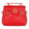 Balmain “B-Buzz 23” Quilted Lambskin Shoulder Crossbody Bag