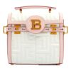 Balmain “B-Buzz 23” Quilted Lambskin Shoulder Crossbody Bag