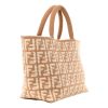 Fendi “FF” Large Versatile Tote Bag in Soft Knitted Cashmere