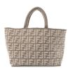 Fendi “FF” Large Versatile Tote Bag in Soft Knitted Cashmere