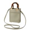 Fendi "Sunshine" Shopper Tote/Crossbody Bag in Calf Leather