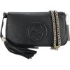 Gucci "Soho Disco" GG Chain Crossbody Bag in Calf Leather