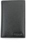 Prada Vertical Card Holder in Vitello Micro Grained Calf Leather